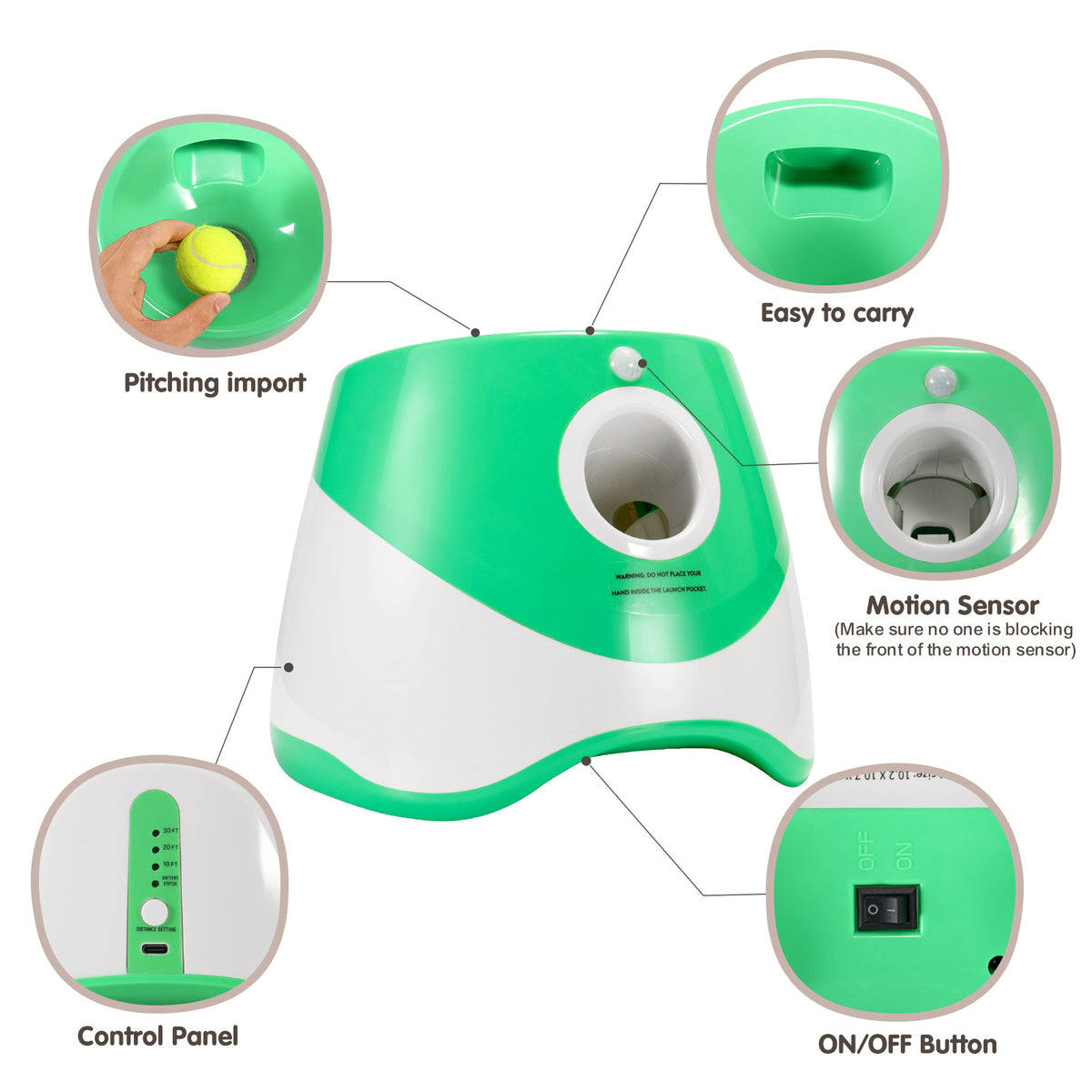 PetIT™ AutoFetch Ball Launcher